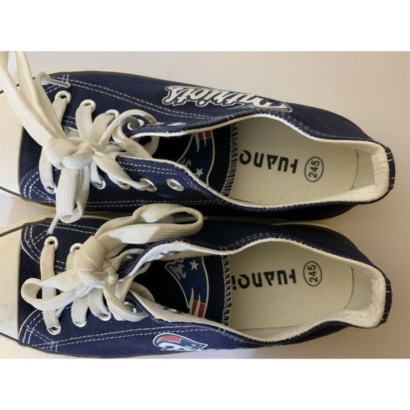 HUAN QIU Woman’s Sz 7.5 Korean Sz 245 Fashion Shoes‎ Patriots Blue - Picture 3 of 7
